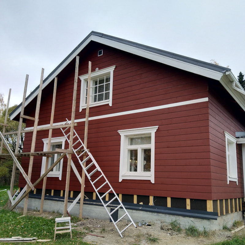 Hirsitalon ulkovuoraus