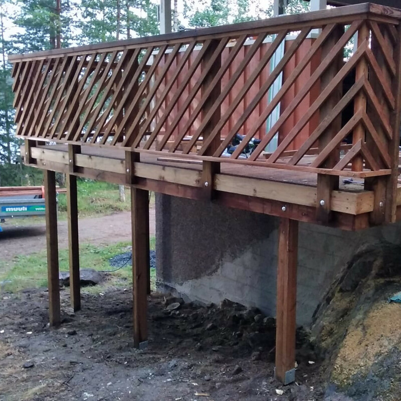 Terassitöitä